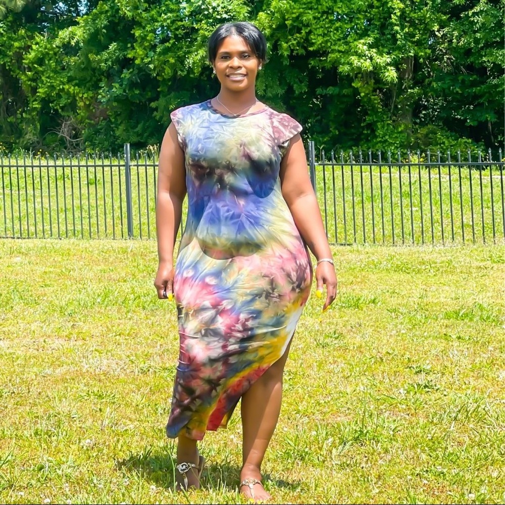 Midi with a Split Dress